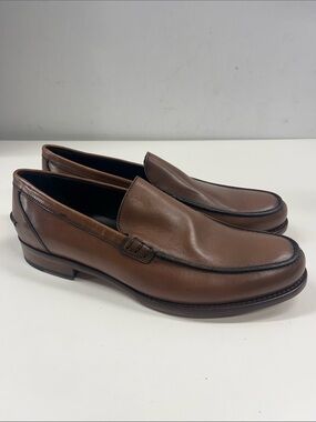 NEW Too Boot New York Men's Brown Leather Penny Loafers Size 11